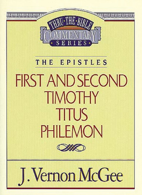 Cover image for book Thru the Bible Vol. 50: The Epistles (1 and   2 Timothy/Titus/Philemon)