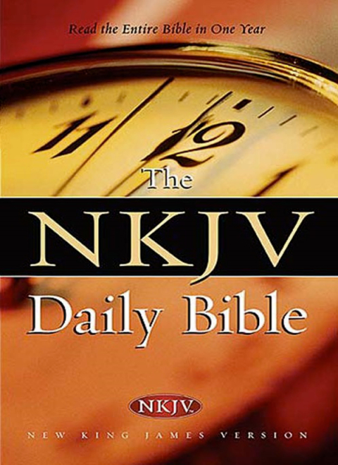 Cover image for book NKJV, Daily Bible