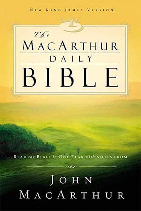 Cover image for book NKJV, The MacArthur Daily Bible