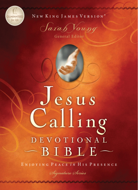 Cover image for book NKJV, Jesus Calling Devotional Bible