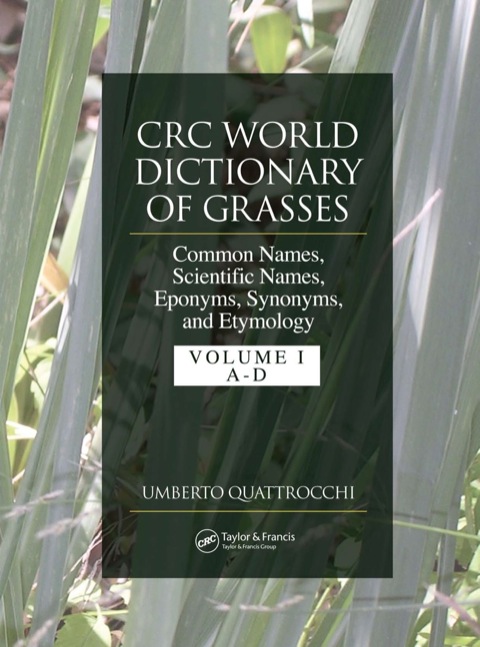 Cover image for book CRC World Dictionary of Grasses