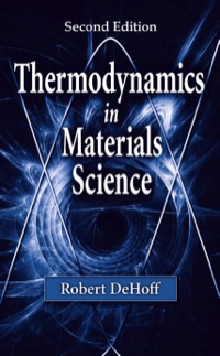 Cover image: Thermodynamics in Materials Science 2nd edition 9780849340659