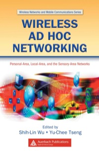 Cover image: Wireless Ad Hoc Networking 1st edition 9780849392542