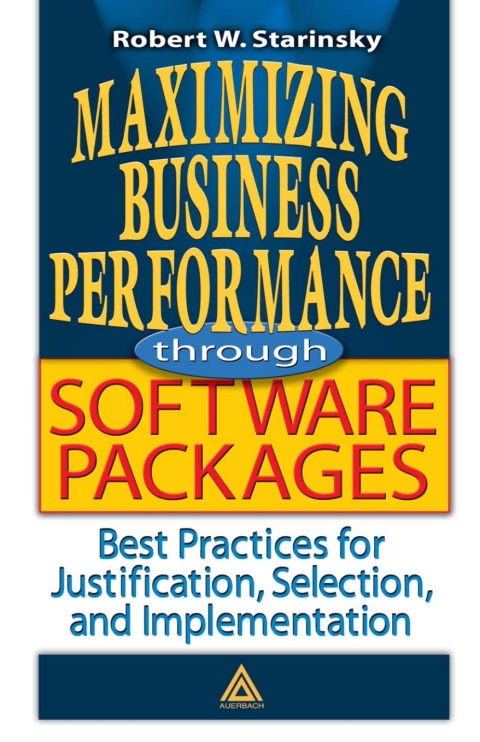 Cover image for book Maximizing Business Performance through Software Packages