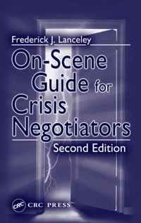 صورة الغلاف: On-Scene Guide for Crisis Negotiators 2nd edition 9780849314414