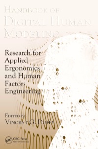 Cover image: Handbook of Digital Human Modeling 1st edition 9780805856460