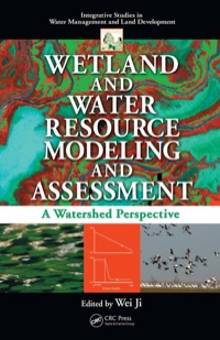 Cover image: Wetland and Water Resource Modeling and Assessment 1st edition 9780367388003