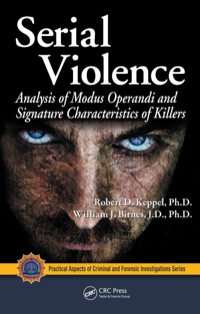 Titelbild: Serial Violence 1st edition 9781420066326