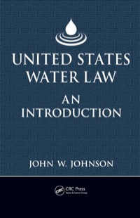 Imagen de portada: United States Water Law 1st edition 9780367386085