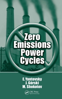 Cover image: Zero Emissions Power Cycles 1st edition 9781420087918