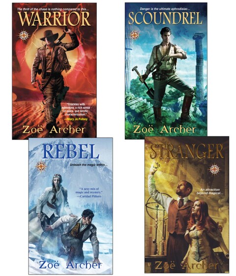 Cover image for book The Blades of the Rose Bundle: Warrior, Scoundrel, Rebel, & Stranger