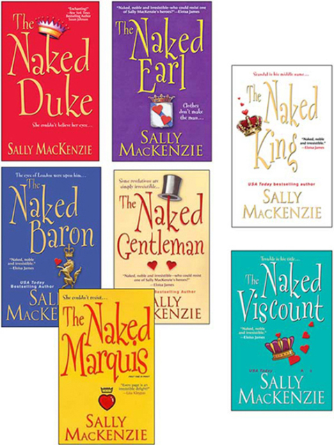Cover image for book Sally MacKenzie Bundle: The Naked Earl, The Naked Gentleman, The Naked Marquis, The Naked Baron, The Naked Duke, The Naked Viscount, The Naked King