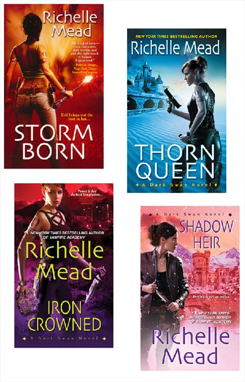 Cover image for book Richelle Mead Dark Swan Bundle: Storm Born, Thorn Queen, Iron Crowned & Shadow Heir