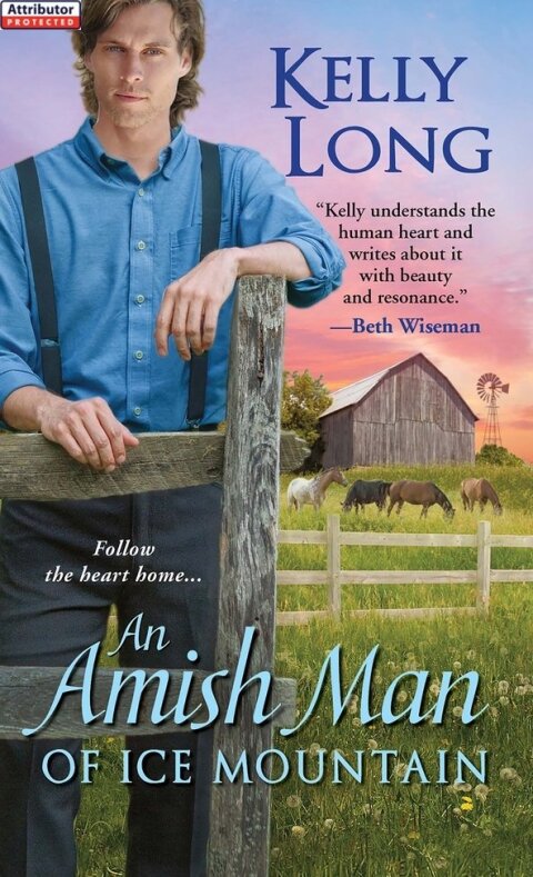 Cover image for book An Amish Man of Ice Mountain