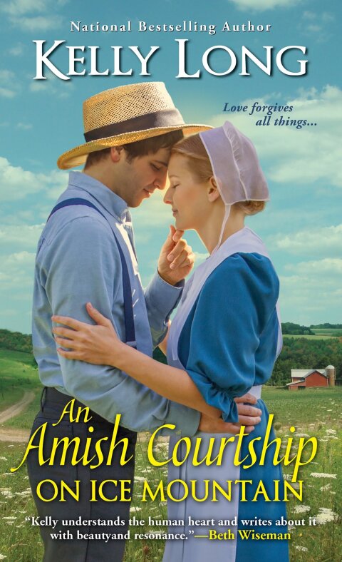 Cover image for book An Amish Courtship on Ice Mountain