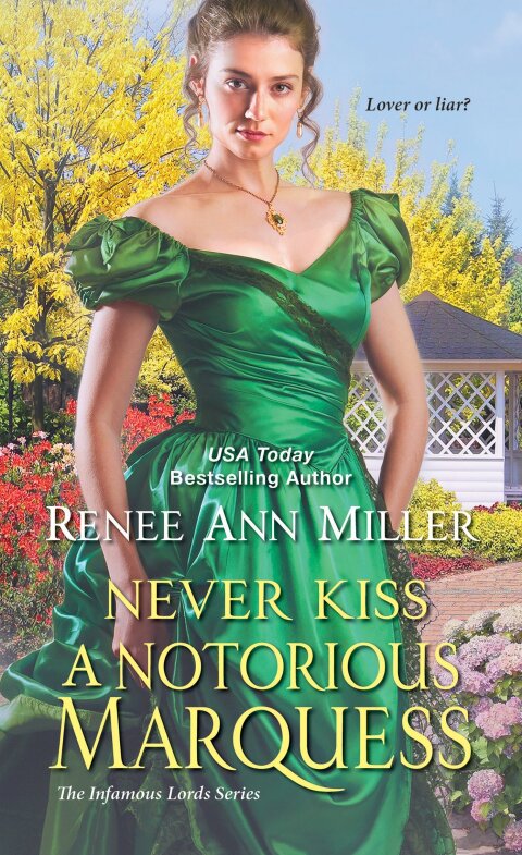 Cover image for book Never Kiss a Notorious Marquess