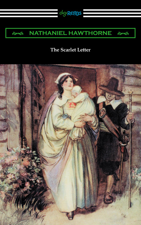 Cover image for book The Scarlet Letter (Illustrated by Hugh Thomson with an Introduction by Katharine Lee Bates)