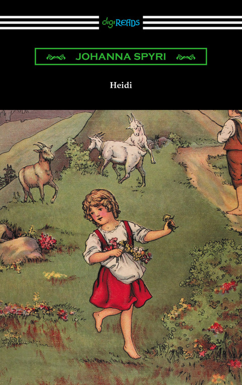 Cover image for book Heidi (Illustrated by Alice Carsey)