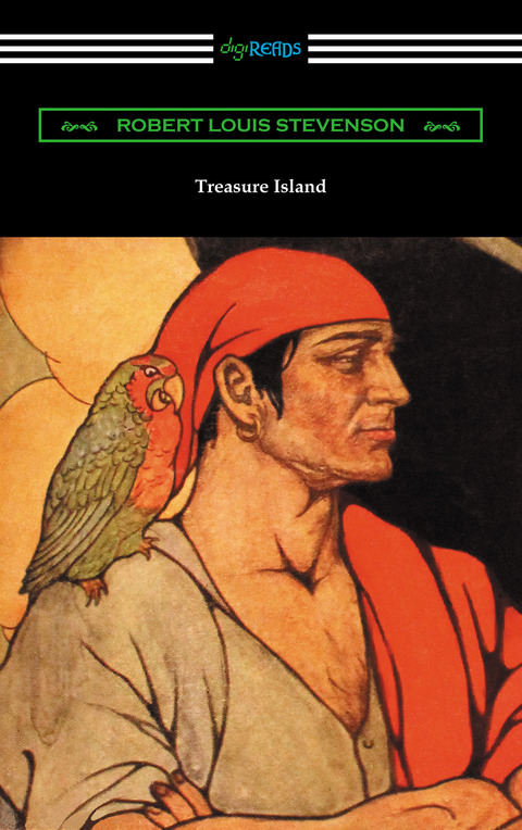 Cover image for book Treasure Island (Illustrated by Elenore Plaisted Abbott with an Introduction and Notes by Clayton Hamilton)