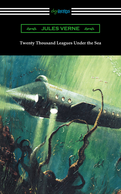 Cover image for book Twenty Thousand Leagues Under the Sea (Translated by F. P. Walter and Illustrated by Milo Winter)