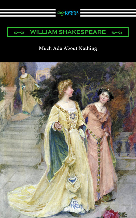 Cover image for book Much Ado About Nothing (Annotated by Henry N. Hudson with an Introduction by Charles Harold Herford)