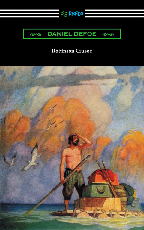 Cover image for book Robinson Crusoe (Illustrated by N. C. Wyeth)