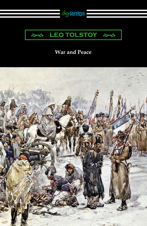 Cover image for book War and Peace (Translated Louise and Aylmer Maude)