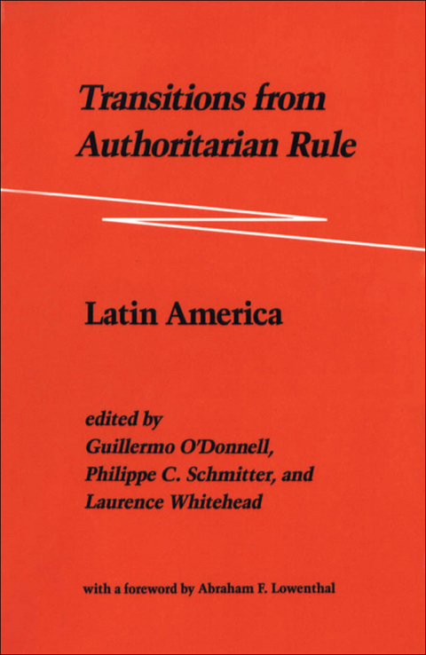 Cover image for book Transitions from Authoritarian Rule