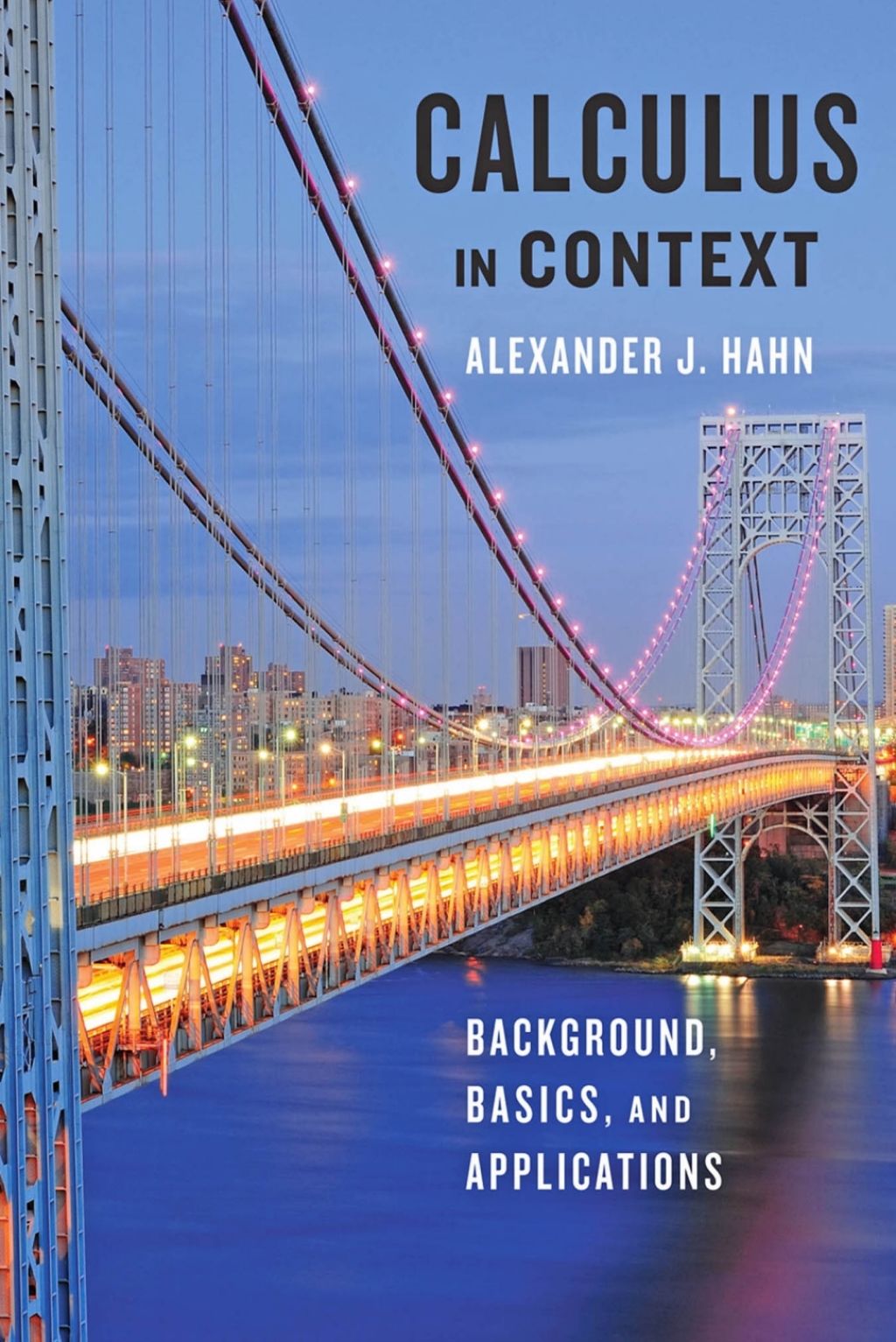 Calculus in Context (eBook) - Alexander J. Hahn,
