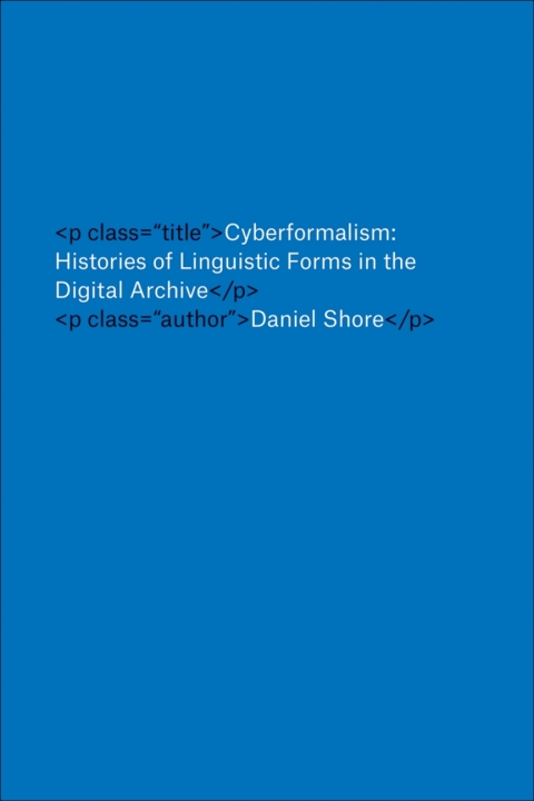 Cover image for book Cyberformalism