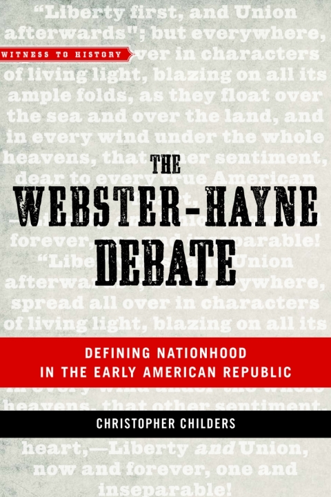 Cover image for book The Webster-Hayne Debate
