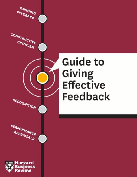 Cover image for book HBR Guide to Giving Effective Feedback