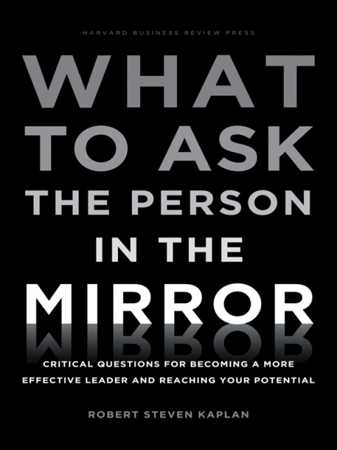 Cover image for book What to Ask the Person in the Mirror