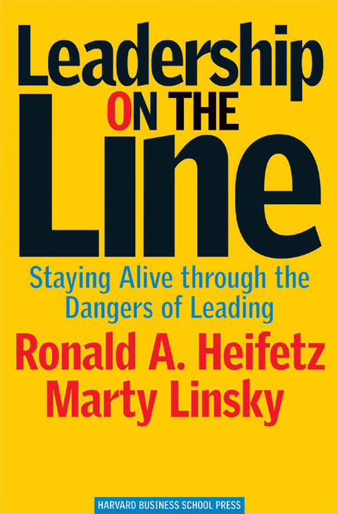 Cover image for book Leadership on the Line