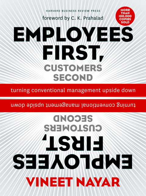 Cover image for book Employees First, Customers Second