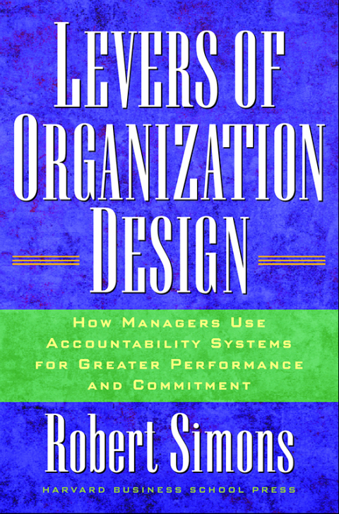Cover image for book Levers Of Organization Design
