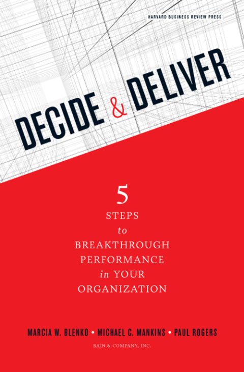 Cover image for book Decide and Deliver