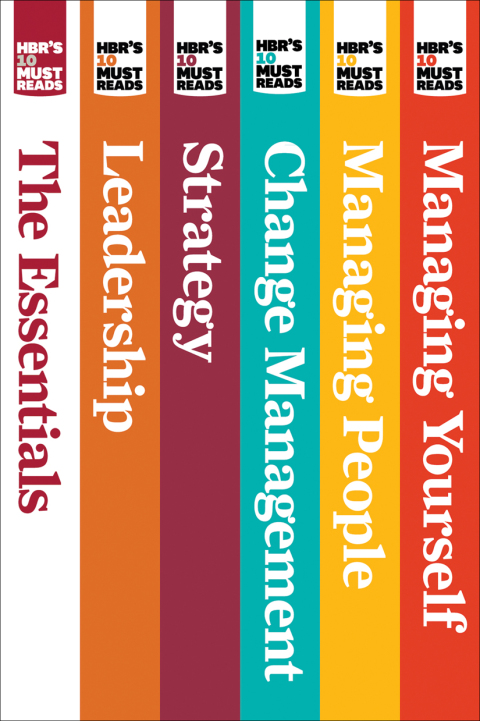 Cover image for book HBR's 10 Must Reads Boxed Set (6 Books) (HBR's 10 Must Reads)