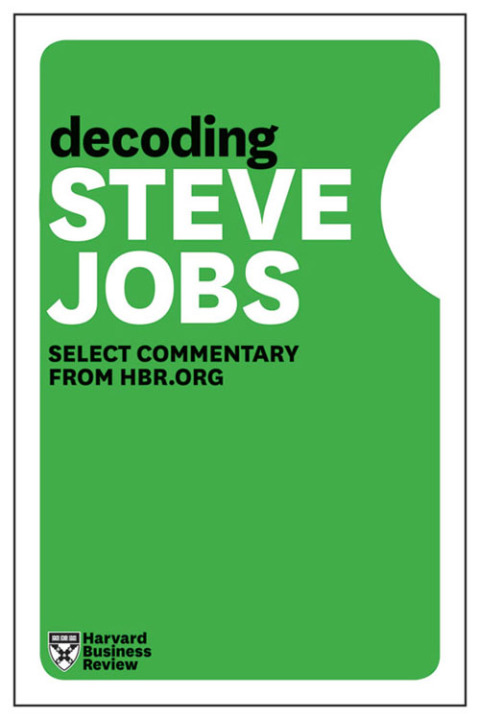 Cover image for book Decoding Steve Jobs