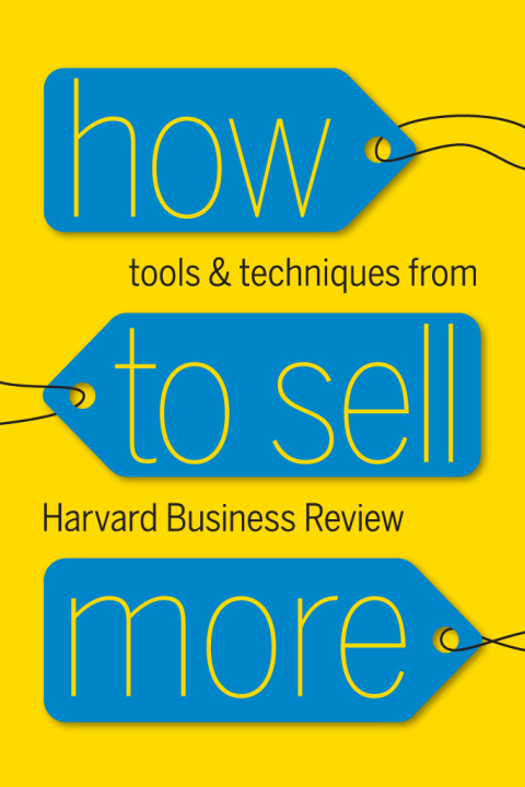 Cover image for book How to Sell More