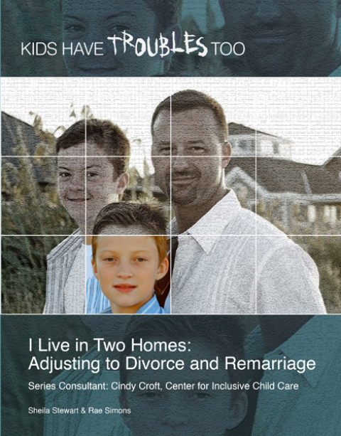 Cover image for book I Live in Two Homes