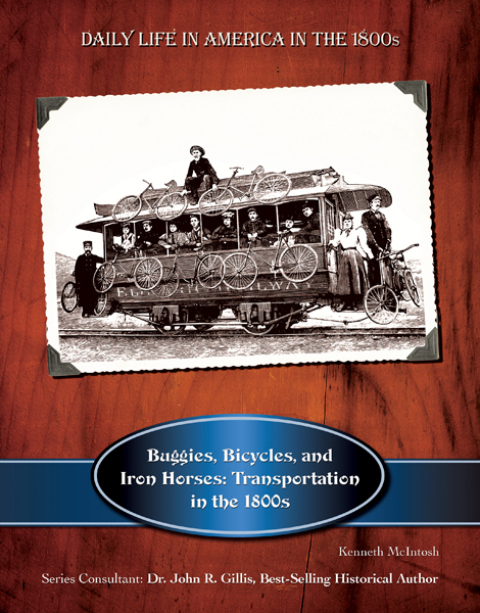Cover image for book Buggies, Bicycles, and Iron Horses