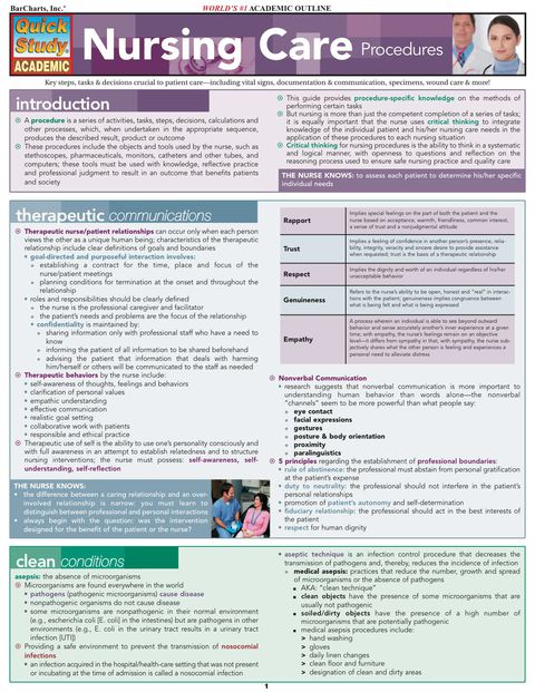 Cover image for book Nursing Care Procedures