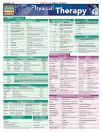 PHYSICAL THERAPY REFERENCE GUIDE | 9781423203155, 9781423203155 ...
