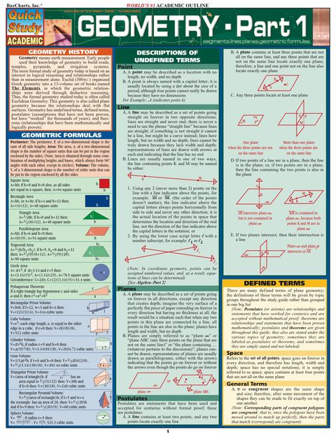 Cover image for book Geometry Part 1