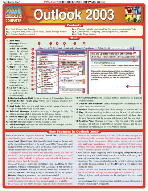 Cover image for book Outlook 2003