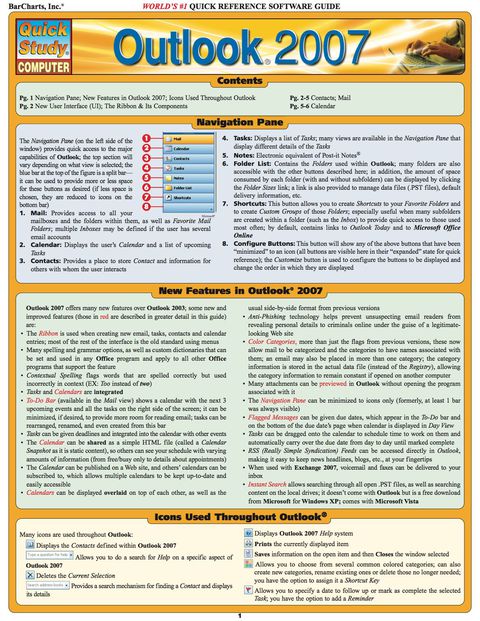 Cover image for book Outlook 2007