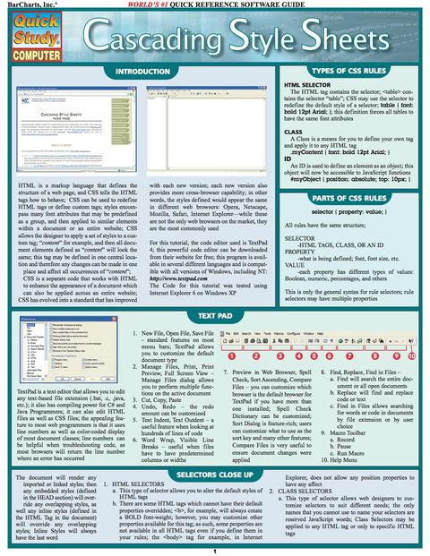 Cover image for book Cascading Style Sheets