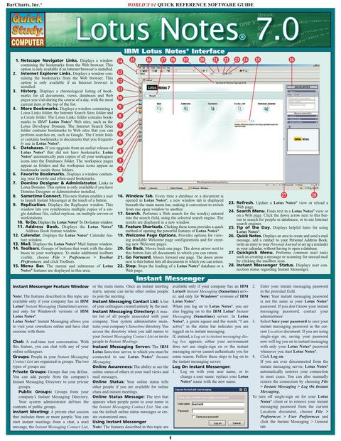 Cover image for book Lotus Notes 7.0