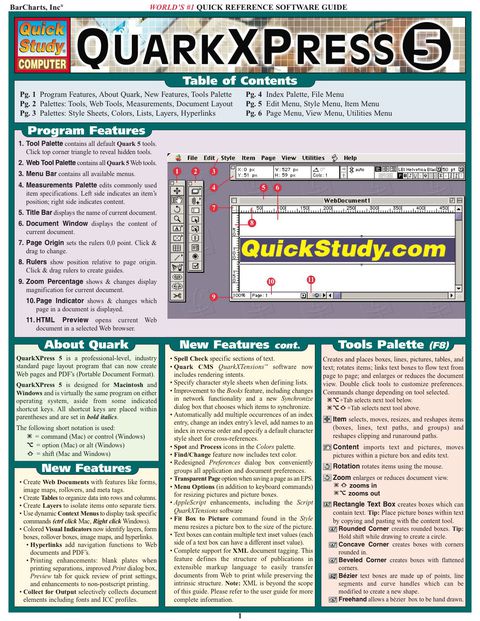 Cover image for book QuarkXpress 5